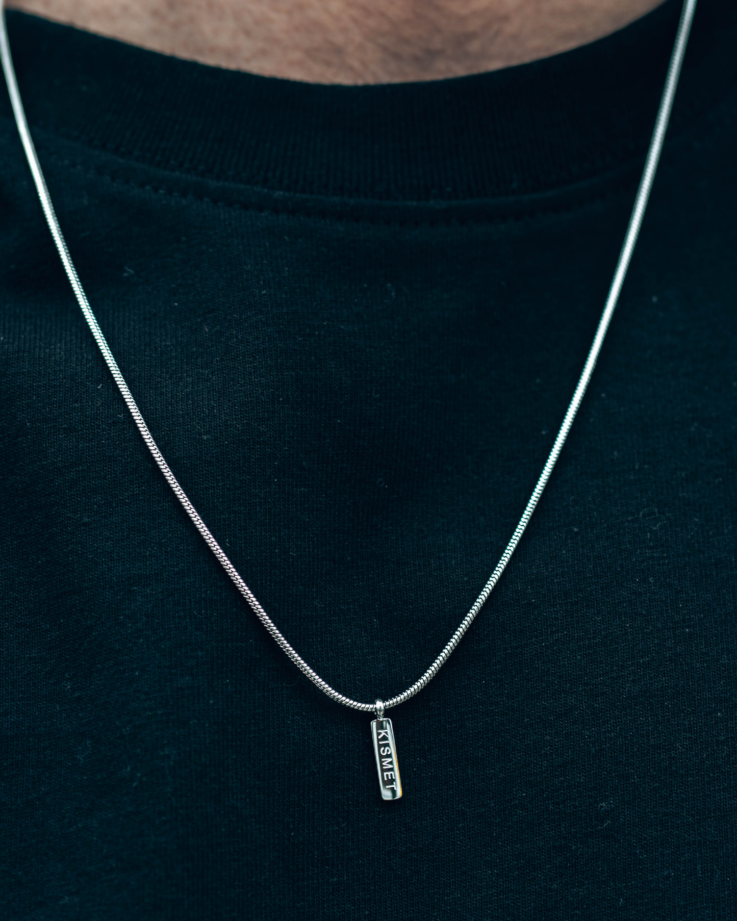 Silver Minimal Pendant Necklace