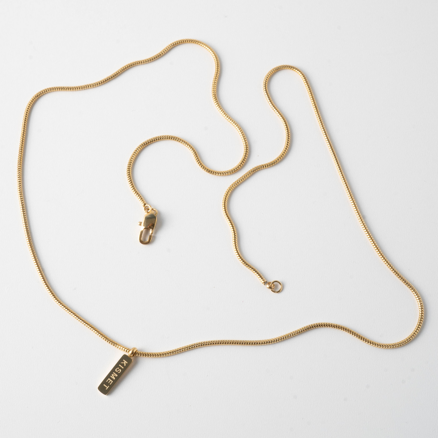Gold Minimal Pendant Necklace