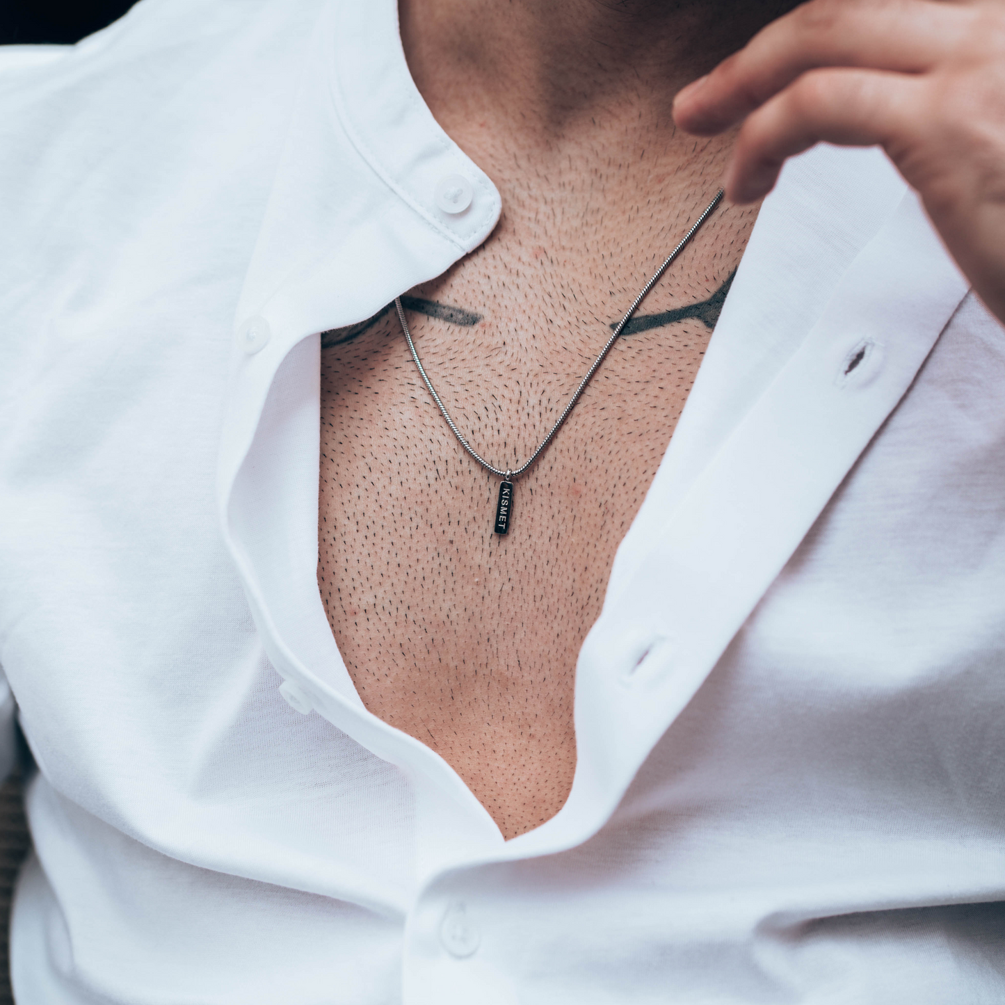 Silver Minimal Pendant Necklace