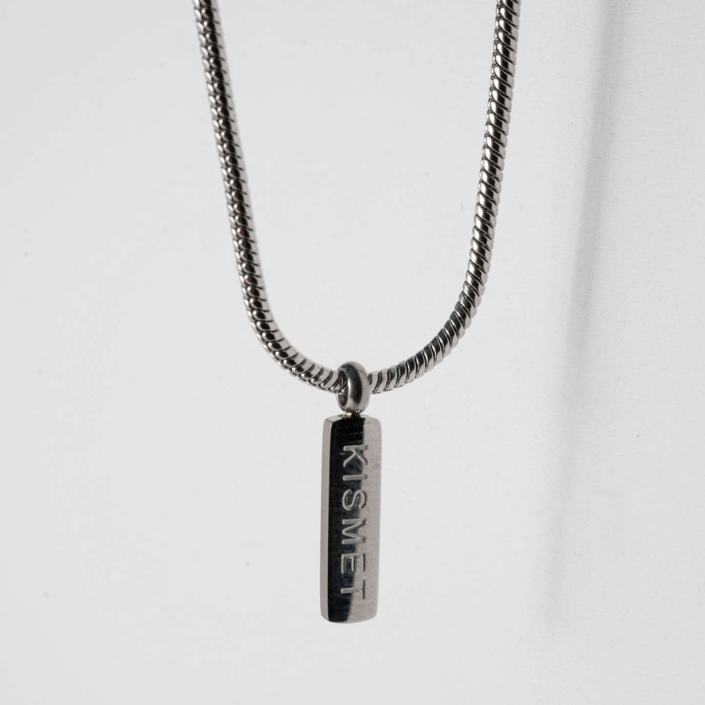 Silver Minimal Pendant Necklace