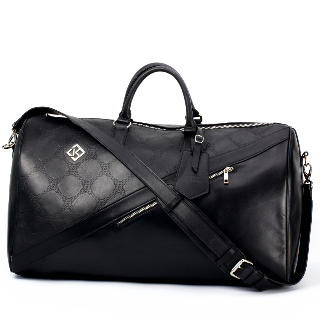 Black Duffel Bag | Duffel Handbag | Kismet London