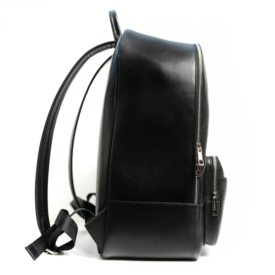 Black Leather Backpack | Leather Backpack | Kismet London