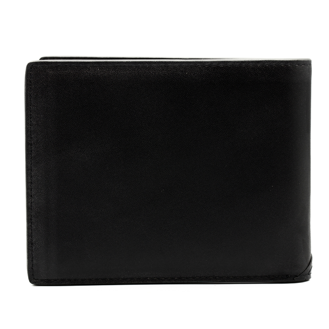 Black Leather WalletBlack Wallets Cardholders | Black Wallet | Kismet London