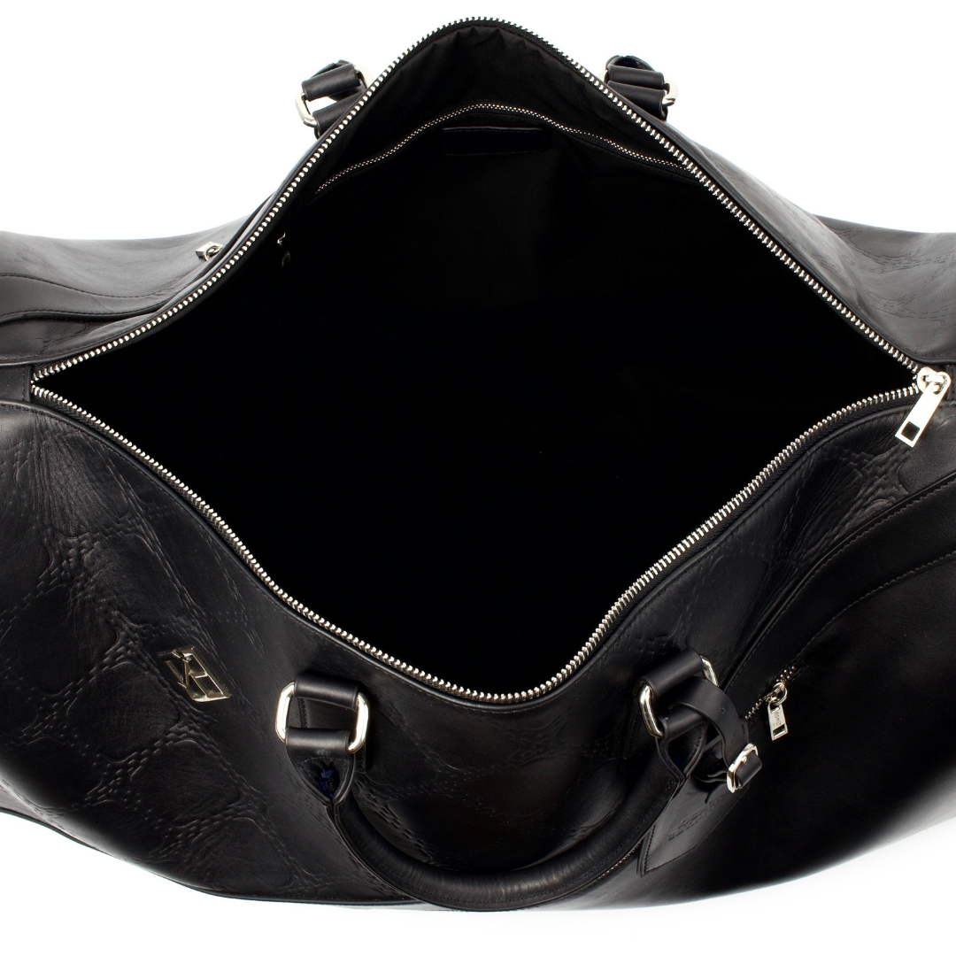 Black Duffel Bag | Duffel Handbag | Kismet London