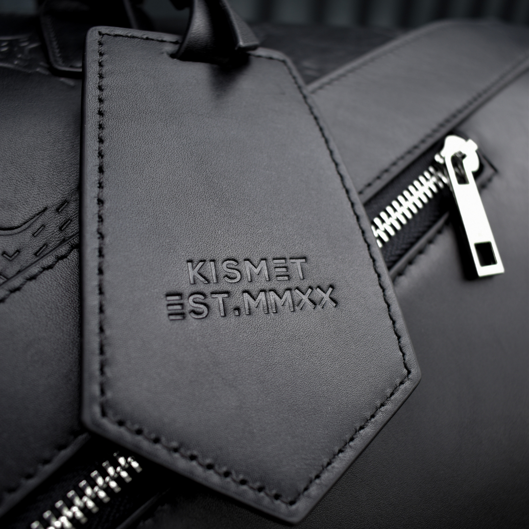 Black Duffel Bag | Duffel Handbag | Kismet London