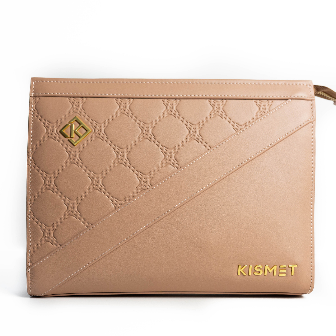 Light Pink Purse | Pink Nude Pouch | Kismet London
