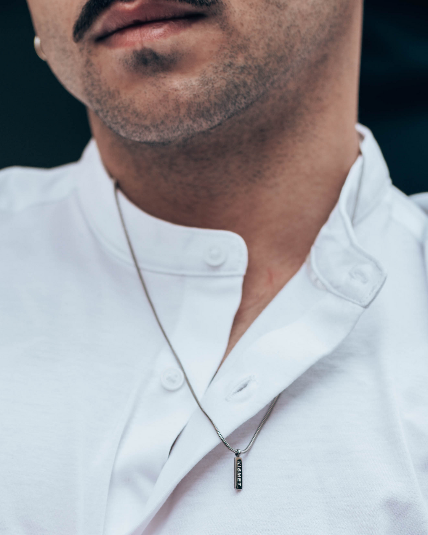 Silver Minimal Pendant Necklace