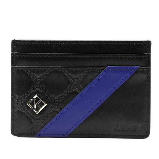 Blue Leather Wallet Women's | Blue Cardholder | Kismet London