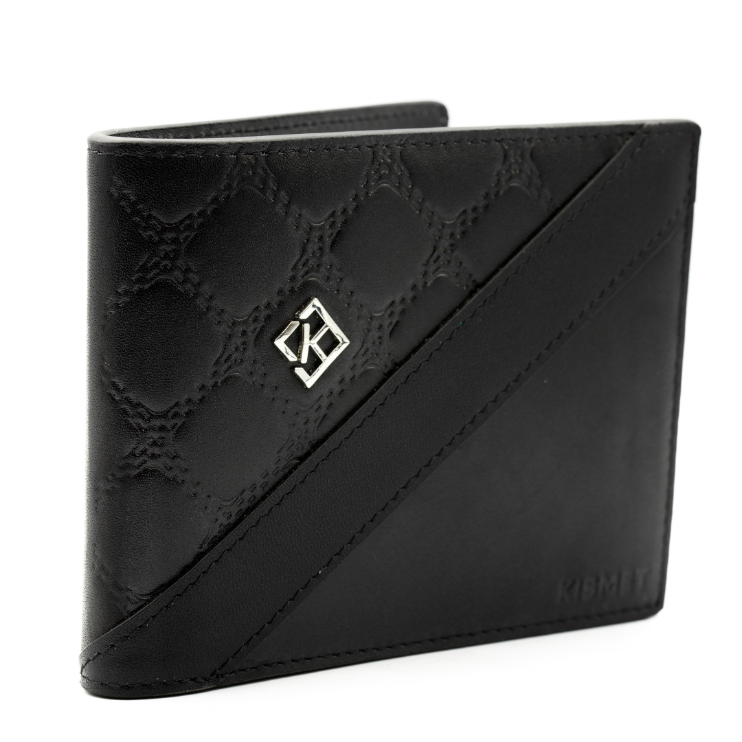 Black Leather WalletBlack Wallets Cardholders | Black Wallet | Kismet London