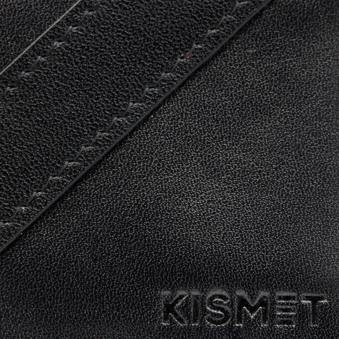 Black Leather WalletBlack Wallets Cardholders | Black Wallet | Kismet London