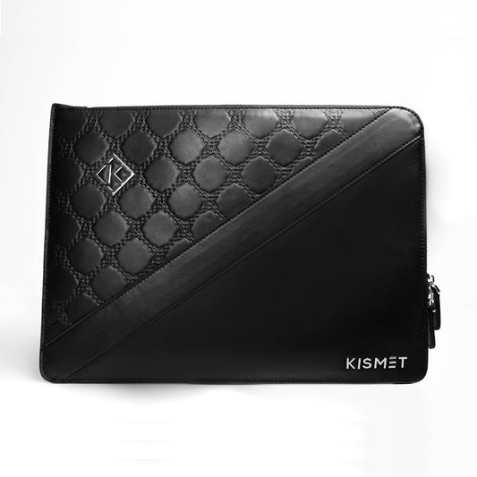 Laptop Sleeve Black | Black Laptop Cover | Kismet London