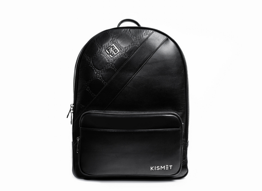 Black Leather Backpack | Leather Backpack | Kismet London