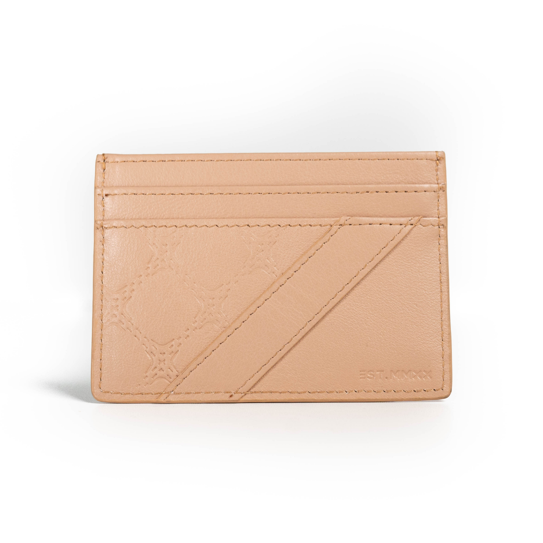 Pink Nude Leather Cardholder