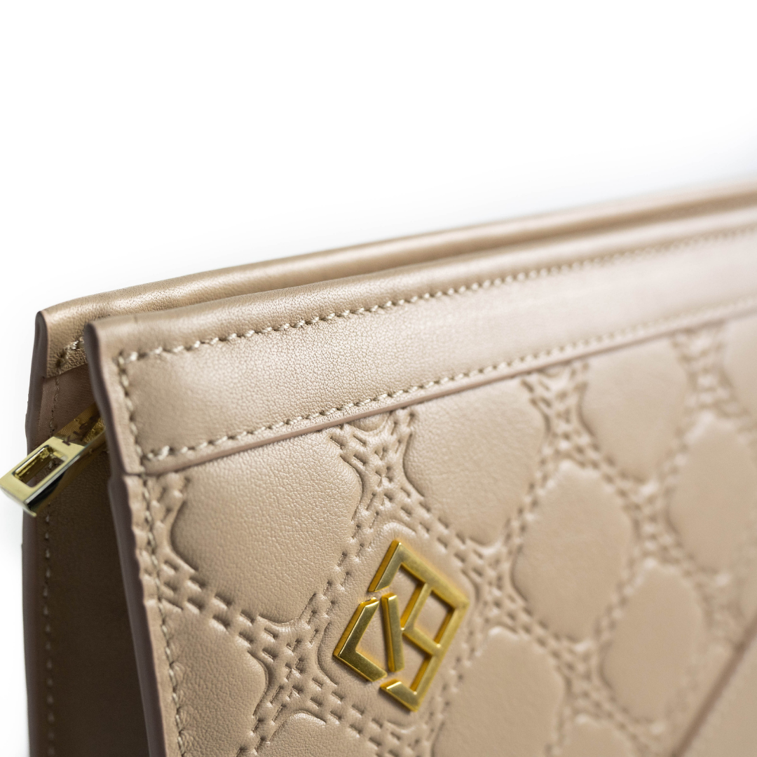 Blush Clutch Purse | Luxury Leather Handbags | Kismet London